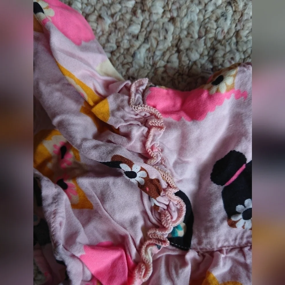Okie Doki Adorable Pink top & shorts Set size 5T